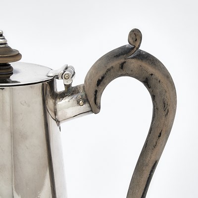 Lot 86 - George III Sterling Silver Demitasse Coffee Pot