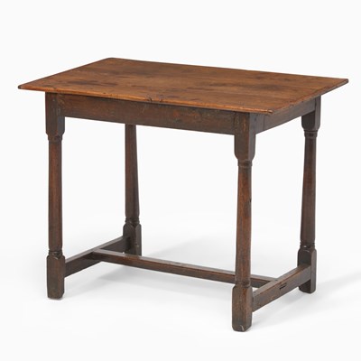 Lot 378 - Charles II Oak Side Table