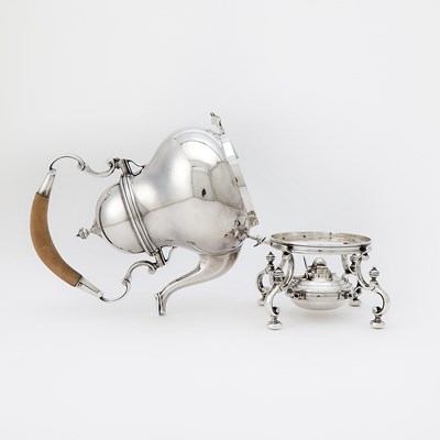 Lot 219 - English Sterling Silver Part Tea and Coffee Service