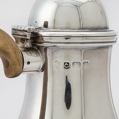 Lot 219 - English Sterling Silver Part Tea and Coffee Service