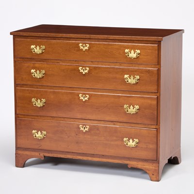 Lot 143 - Chippendale Mahogany Chest of Drawers