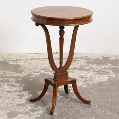Lot 160 - Classical Style Mahogany Circular Table