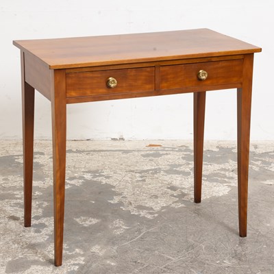 Lot 169 - Fruitwood Two-Drawer Table