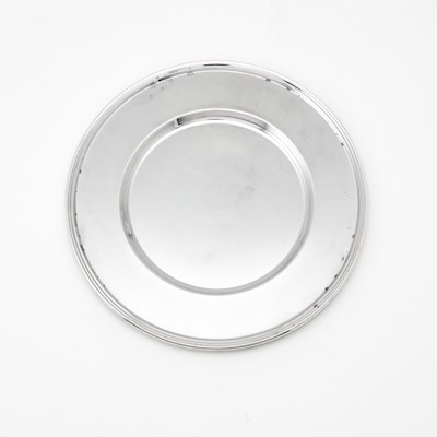 Lot 214 - Set of Twelve Italian Silver Chargers