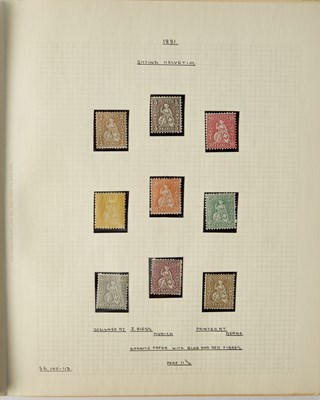 Lot 104 - Switzerland. Collection of Mint and Used Postage Stamps.