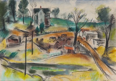 Lot 4 - Bror Julius Olsson Nordfeldt