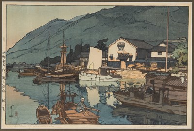 Lot 302 - A Japanese Woodblock Print by Hiroshi Yoshida (1876-1950)