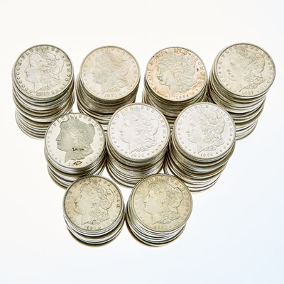 Lot 53 - United States - Group of Morgan Dollars