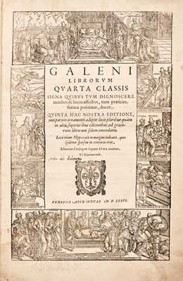 Lot 18 - Galen on signs and symptoms of illness