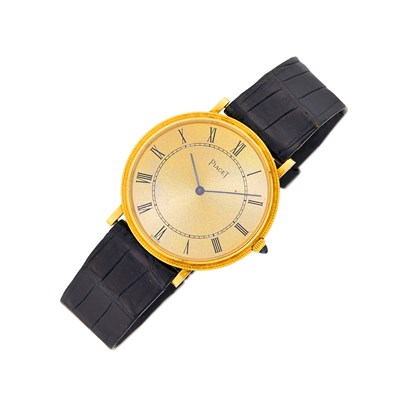 Lot 79 - Piaget Gentleman's Gold Wristwatch, Ref. 9021