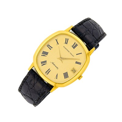 Lot 76 - Audemars Piguet Gentleman's Gold Wristwatch