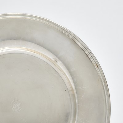 Lot 216 - Norwegian Horse Racing Interest: Set of Twelve Norwegian Silver Chargers