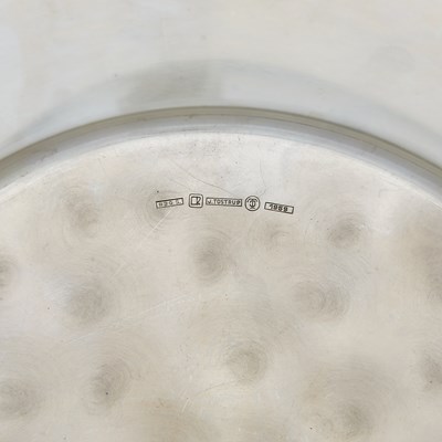 Lot 216 - Norwegian Horse Racing Interest: Set of Twelve Norwegian Silver Chargers