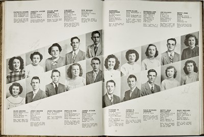 Lot 2 - James Dean signed high school yearbook