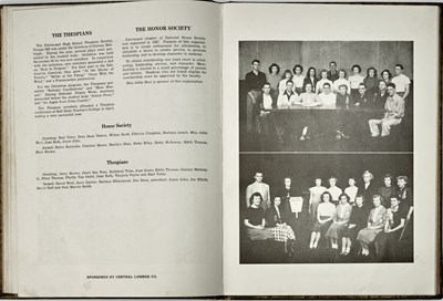 Lot 2 - James Dean signed high school yearbook