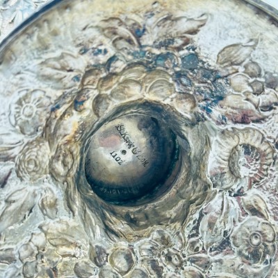 Lot 1133 - Assembled American Silver Repousse Tea and Coffee Service