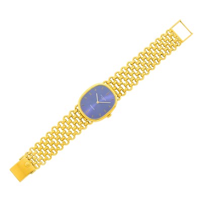 Lot 84 - Patek Philippe Gentleman's Gold 'Golden Ellipse' Wristwatch, Retailed by Tiffany & Co., Ref. 3648/1