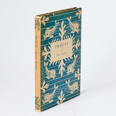 Lot 61 - A very charming, inscribed copy of Beckett's early essay on Proust