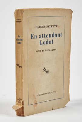 Lot 27 - The Director's copy of the first edition of Samuel Beckett's Waiting for Godot, inscribed by Beckett
