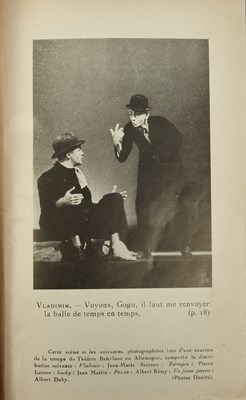 Lot 27 - The Director's copy of the first edition of Samuel Beckett's Waiting for Godot, inscribed by Beckett