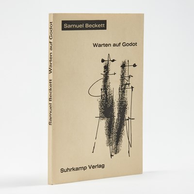 Lot 32 - An early German edition of Waiting for Godot inscribed by Beckett