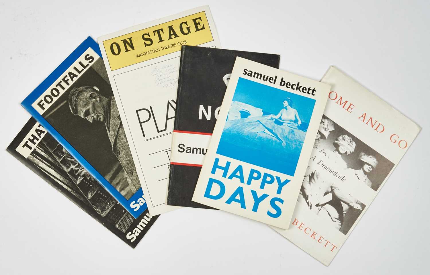 Lot 48 - Eight works inscribed to Alan Schneider by Samuel Beckett