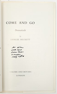Lot 48 - Eight works inscribed to Alan Schneider by Samuel Beckett