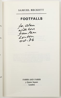 Lot 48 - Eight works inscribed to Alan Schneider by Samuel Beckett