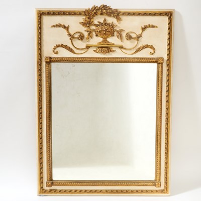 Lot 160 - Italian Painted and Parcel Gilt Mirror
