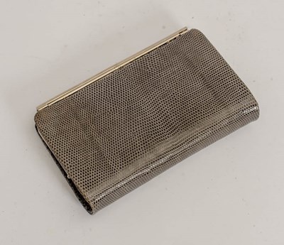 Lot 311 - Gucci Grey Snakeskin Clutch