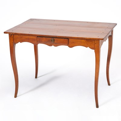 Lot 390 - Provincial Louis XV Fruitwood Side Table