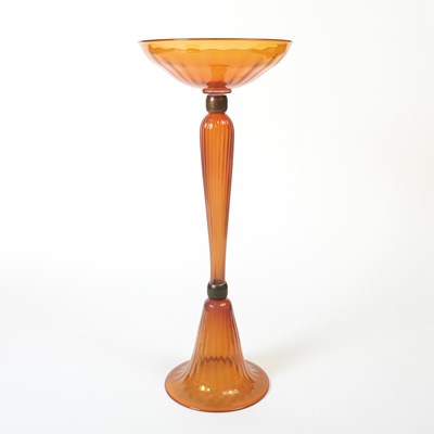 Lot 407 - Oversize Blown Glass Floor Centerpiece