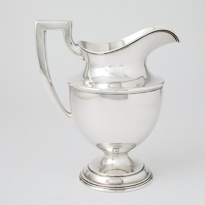 Lot 221 - American Sterling Silver Water Pitcher