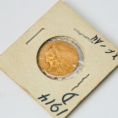 Lot 22 - United States 1914-D Indian Head Half Eagle