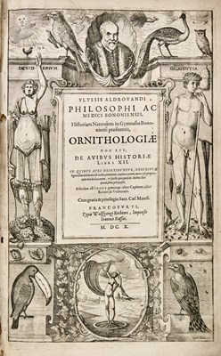 Lot 21 - A Frankfurt piracy of Aldrovandi's Ornithologiae