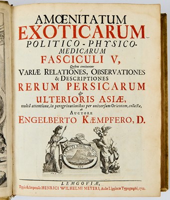 Lot 28 - One of the earliest works on the natural history of Japan