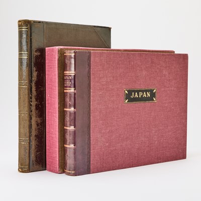 Lot 35 - Two fine albums of Japanese views