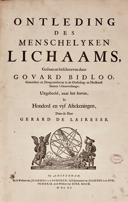 Lot 26 - Ontleding des Menschelyken Lichaams