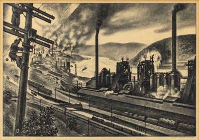 Lot 23 - Louis Lozowick (1892-1973)