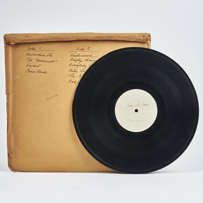 Lot 14 - Don McLean's personal test pressing of American Pie before mass production, gifted in 1971
