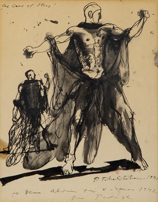 Lot 74 - An original Pavel Tchelitchew Costume Design for The Cave of Sleep