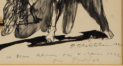 Lot 74 - An original Pavel Tchelitchew Costume Design for The Cave of Sleep