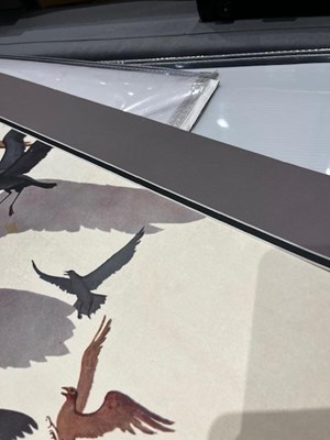 Lot 149 - The very large and uncommon British Quad for Hitchcock's The Birds