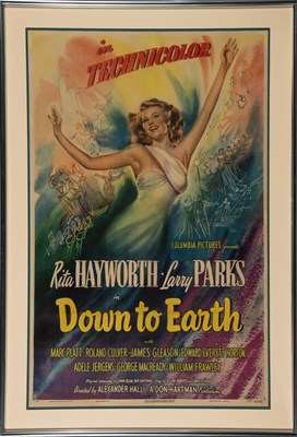 Lot 179 - Down to Earth film poster
