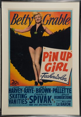 Lot 176 - Pin Up Girl film poster