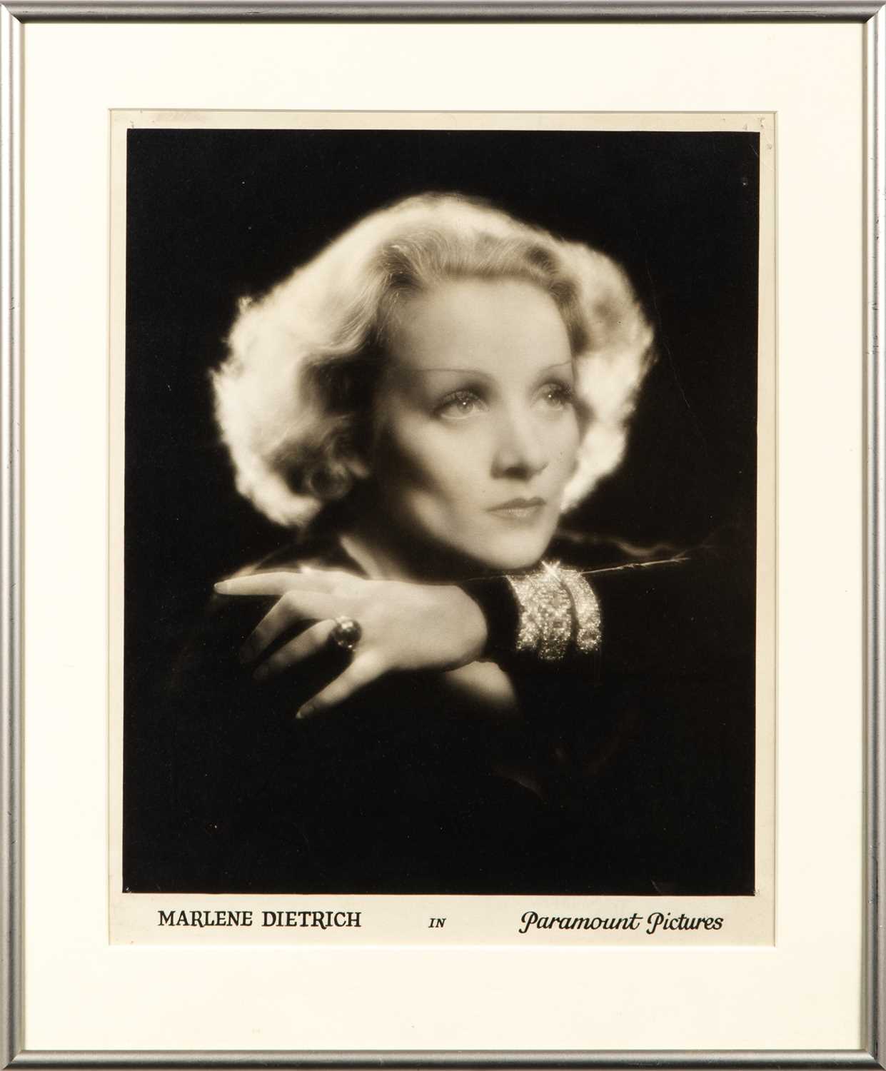 Lot 150 - Marlene Dietrich Studio Photograph