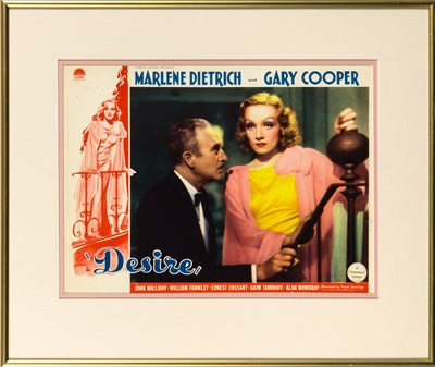 Lot 156 - Marlene Dietrich and Gary Cooper in Desire