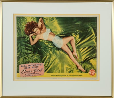 Lot 177 - Cover Girl lobby card of Rita Hayworth