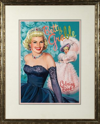 Lot 167 - Betty Grable Coloring Book film poster