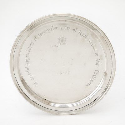 Lot 205 - Tiffany Sterling Silver Presentation Waiter